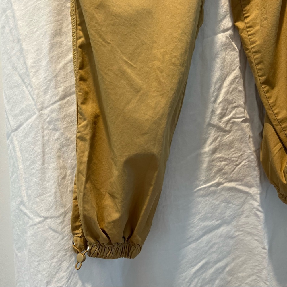 Anthropologie Avec Les‎ Filles Pants Medium Biege Elastic Waist Wide Leg Cargo - Picture 10 of 12